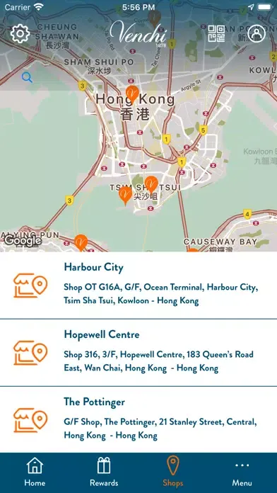 Venchi Chocolate & Gelato HK应用截图