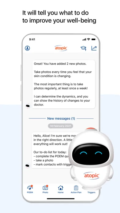 Atopic App – AI Eczema Manager Screenshots