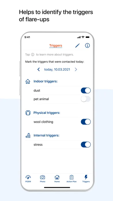 Atopic App – AI Eczema Manager Screenshots