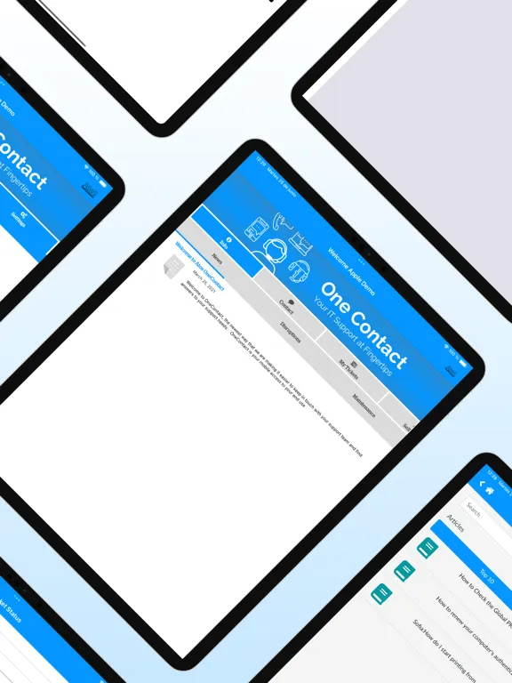Atos OneContact iPad  سکرین شاٹس