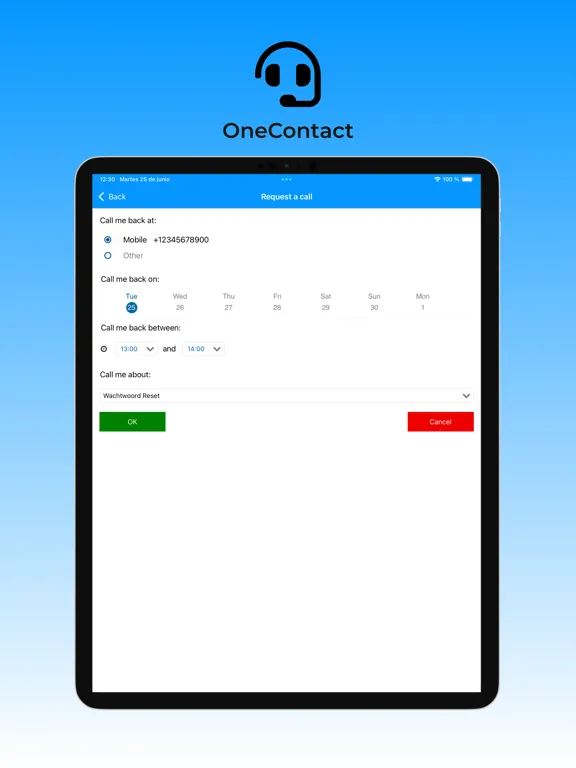 Atos OneContact iPad  سکرین شاٹس