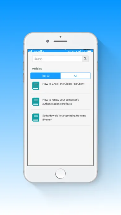 Atos OneContact سکرین شاٹس