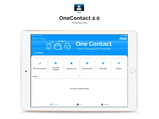 صور Atos OneContact 2.0 iPad 