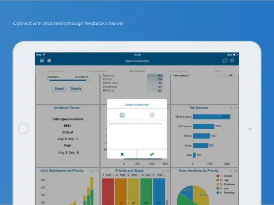 Atos OneSource iPad  Screenshots