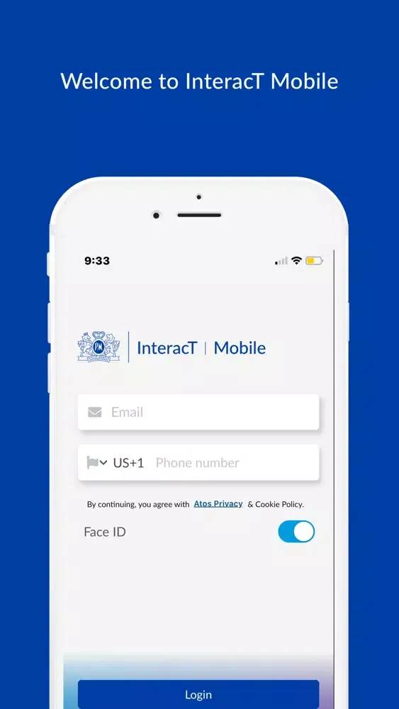 Tangkapan skrin PMI InteracT