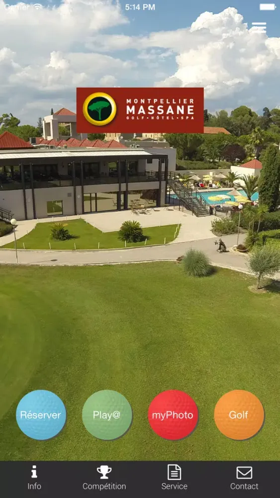 Captures d'écran de Golf Club Montpellier Massane