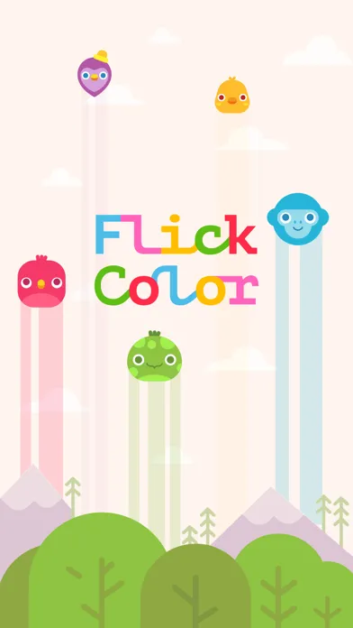 Capturas de tela do Flick Color
