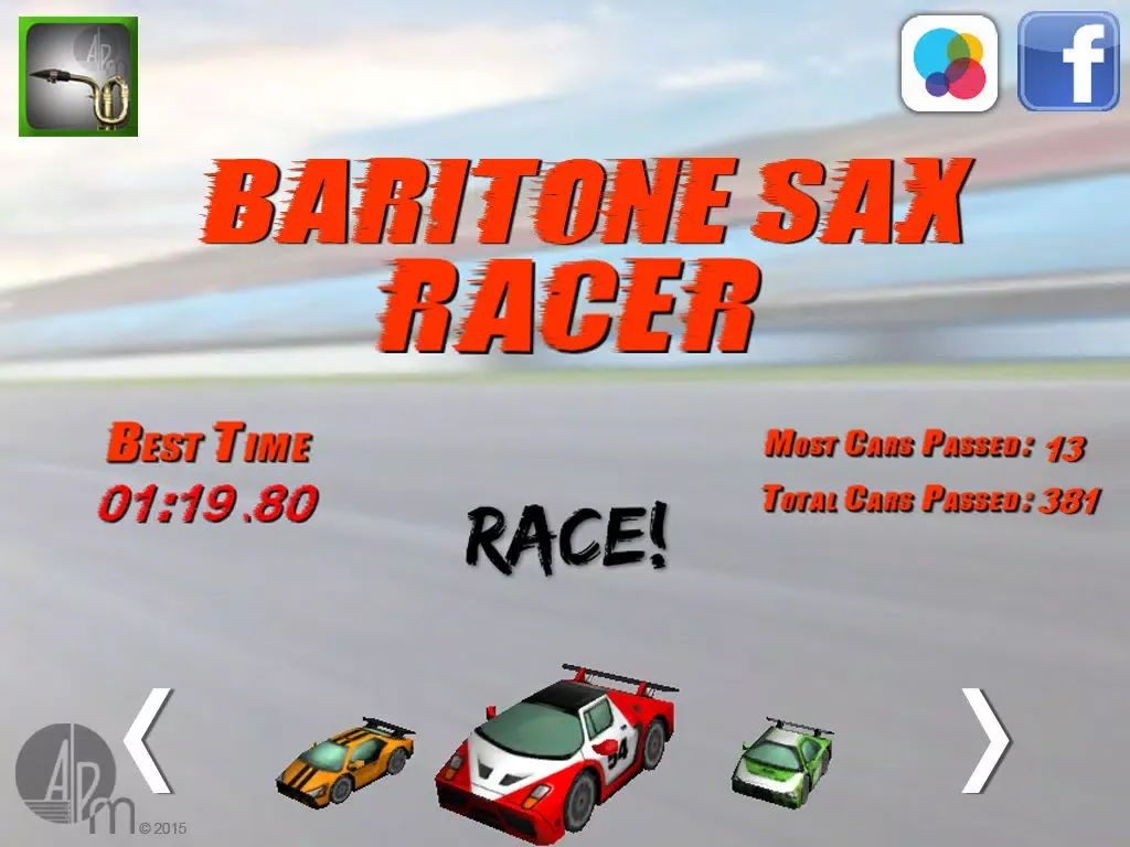 تصاویر Baritone Sax Racer iPad 