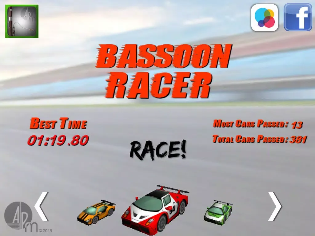 Ảnh chụp màn hình của Bassoon Racer iPad 