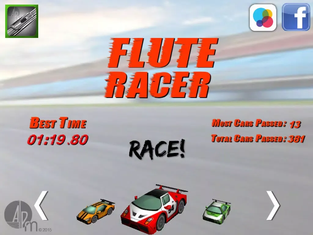 Flute Racer iPad  স্ক্রিনশট
