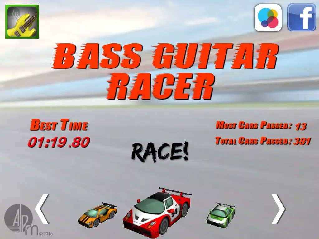 Bass Guitar Racer iPad  Ekran Görüntüleri