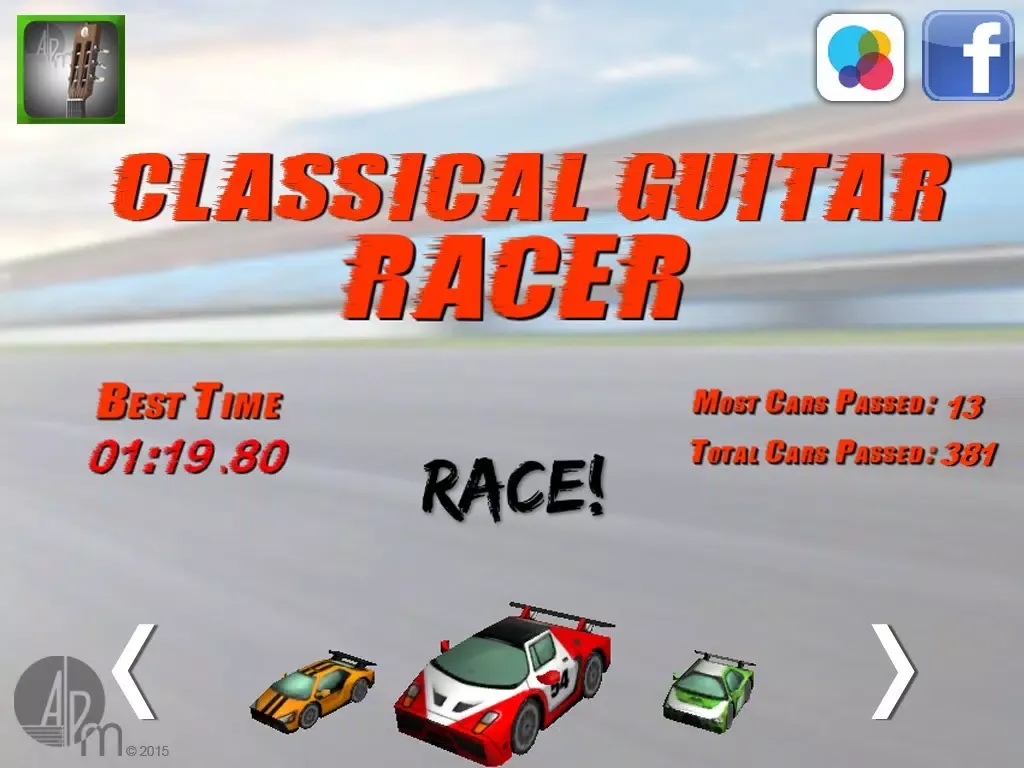 Screenshot di Classical Guitar Racer iPad 
