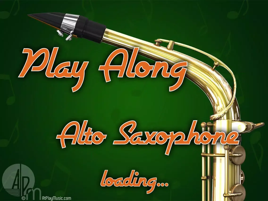 PlayAlong Alto Sax iPad  スクリーンショット