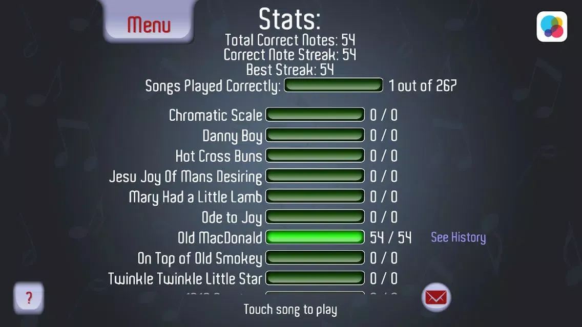 PlayAlong Alto Sax スクリーンショット