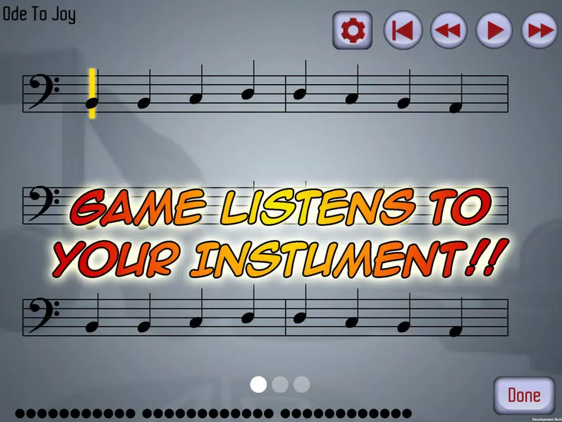 Zrzuty ekranu PlayAlong Baritone iPad 