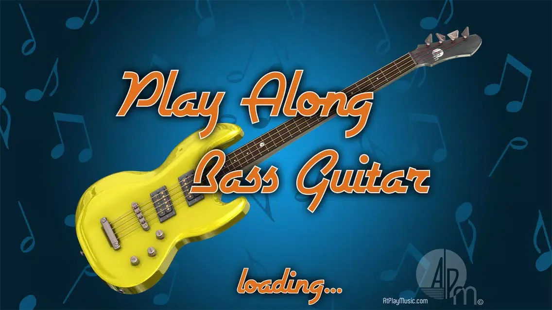 Capturas de tela do PlayAlong Bass Guitar