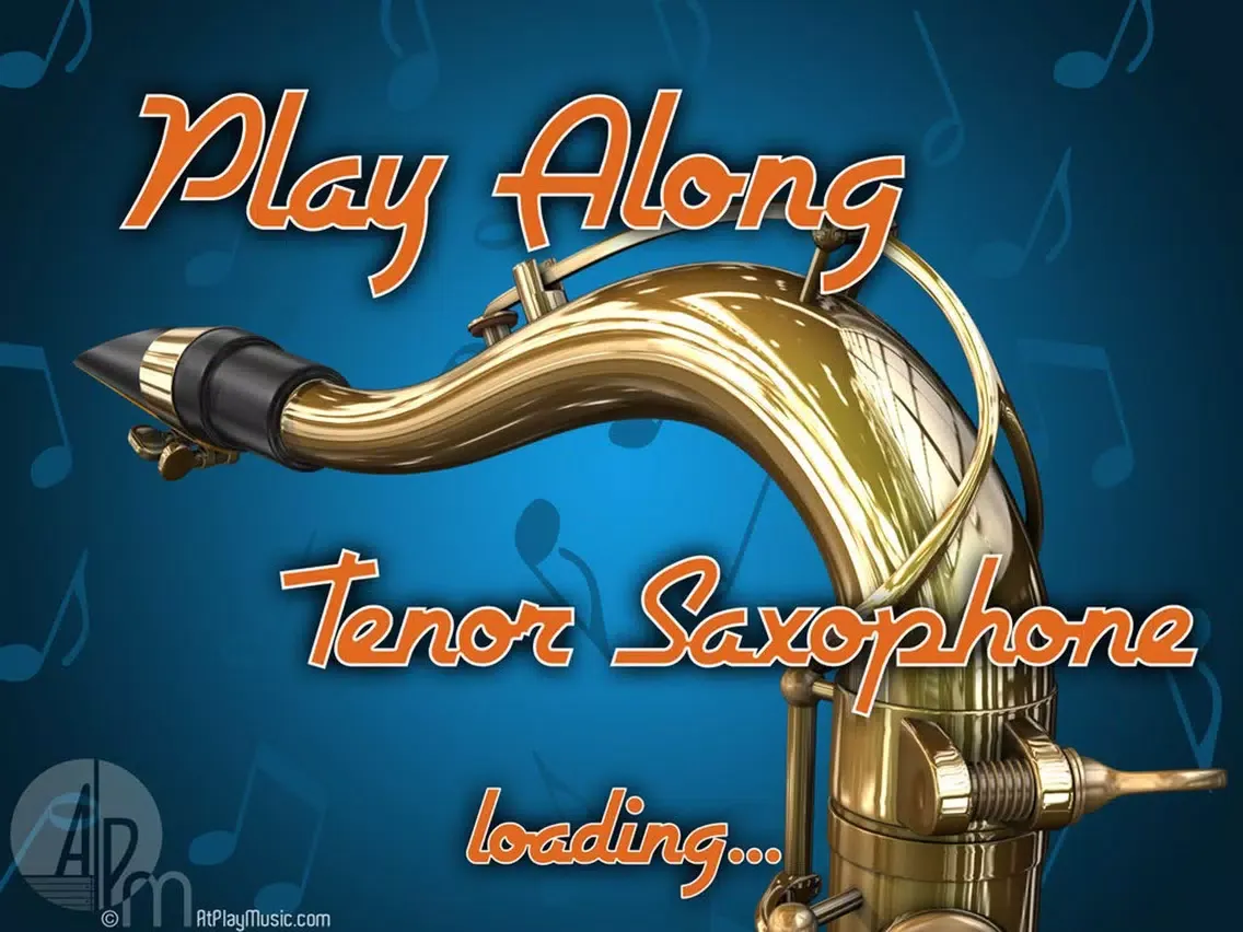 PlayAlong Tenor Sax iPad  Ekran Görüntüleri