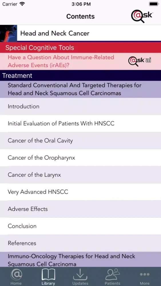 Captures d'écran de Head and Neck Cancer @PoC