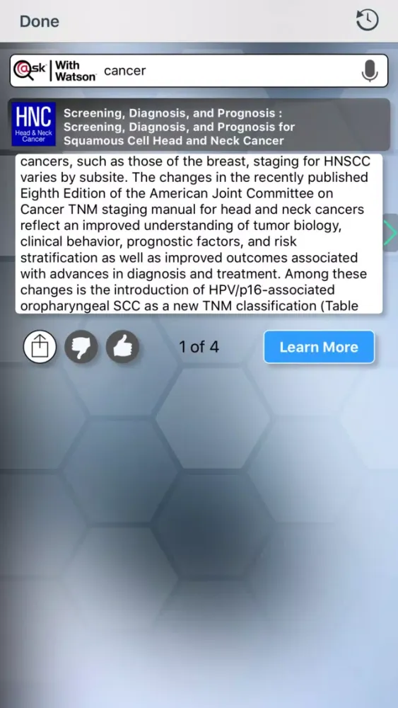 Captures d'écran de Head and Neck Cancer @PoC