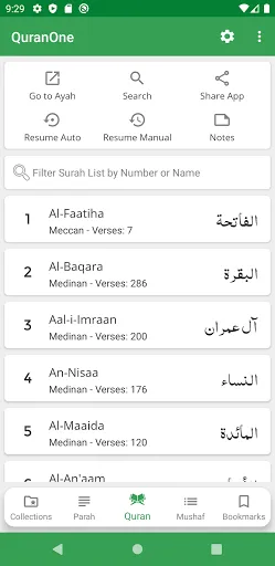 QuranOne - Quran Word By Word Screenshots