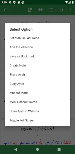 QuranOne - Quran Word By Word Screenshots