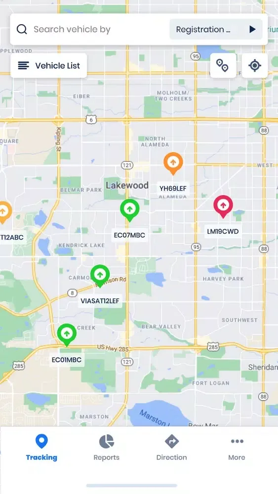 Sunbelt Rentals Tracking Tool Screenshots