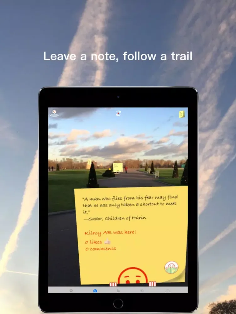 Kilroy AR - Augmented Reality iPad  স্ক্রিনশট