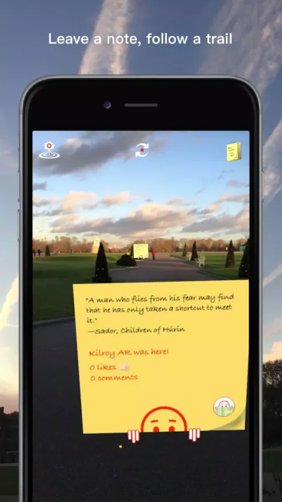Kilroy AR - Augmented Reality স্ক্রিনশট