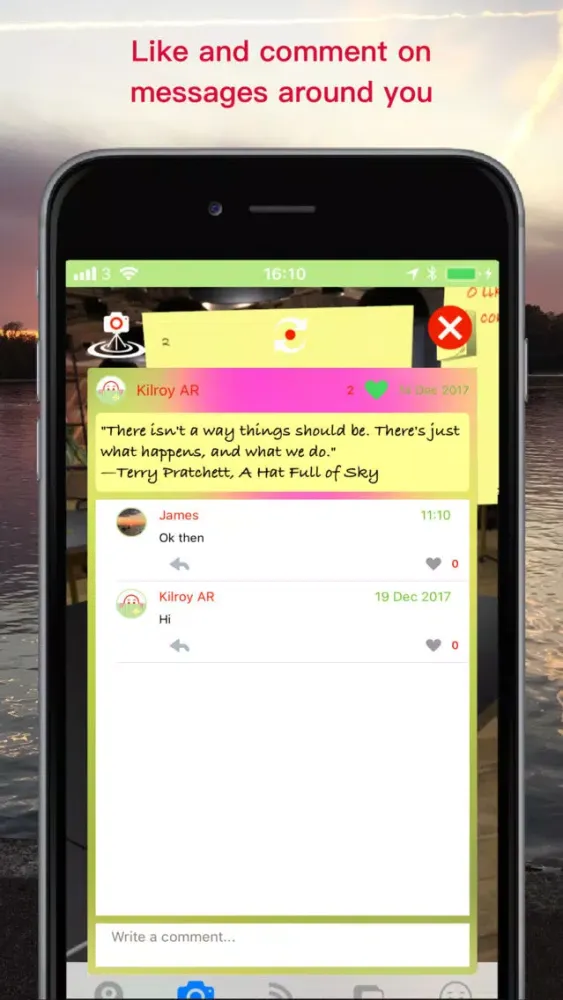 Kilroy AR - Augmented Reality স্ক্রিনশট