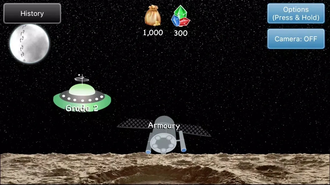 Arithmetic Invaders: Grade 2 Math Facts Screenshots