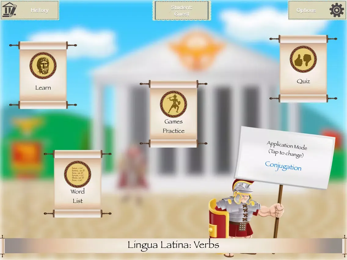 Lingua Latina: Verbs iPad 应用截图