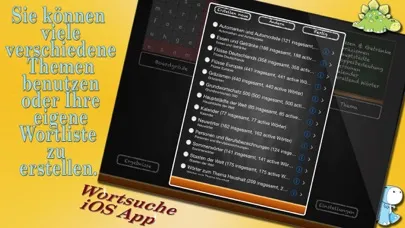 Ảnh chụp màn hình của Wortsuche: Solve Word Puzzle in German