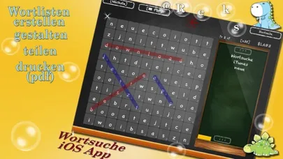 Ảnh chụp màn hình của Wortsuche: Solve Word Puzzle in German