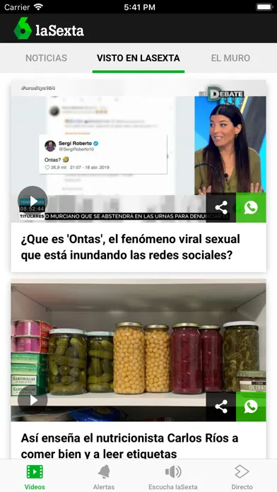 laSexta | Noticias en directo 스크린샷