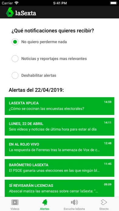 laSexta | Noticias en directo 스크린샷
