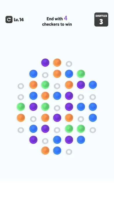Capturas de tela do Checkers Jam