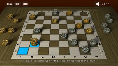 ภาพหน้าจอของ 3D Checkers Game