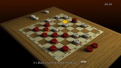 ภาพหน้าจอของ 3D Checkers Game