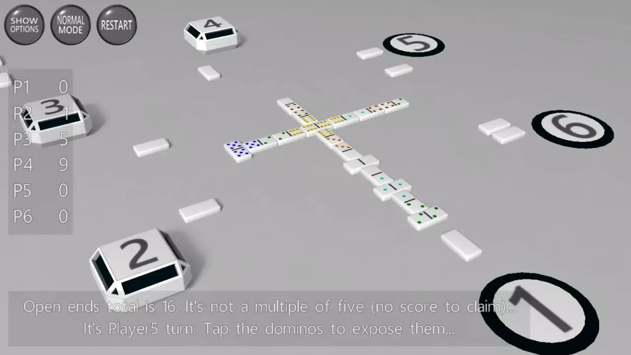 3D Dominoes Screenshots