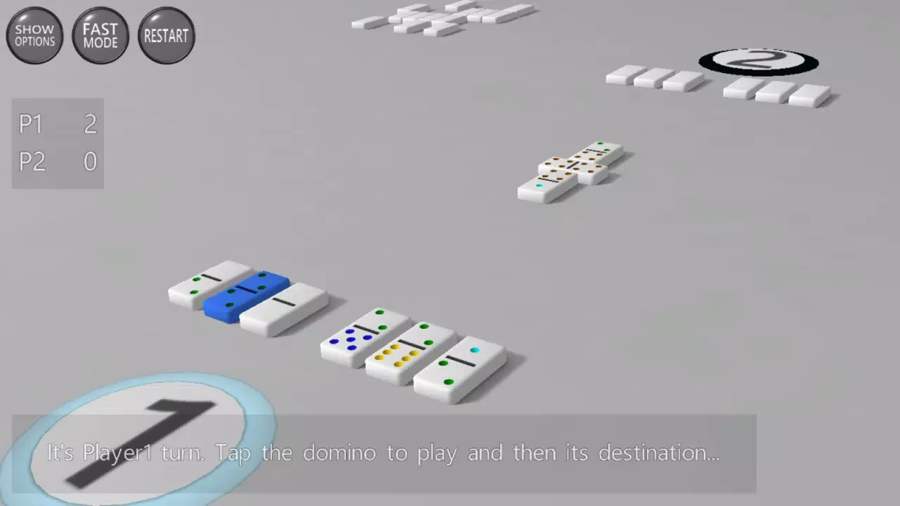 3D Dominoes Screenshots