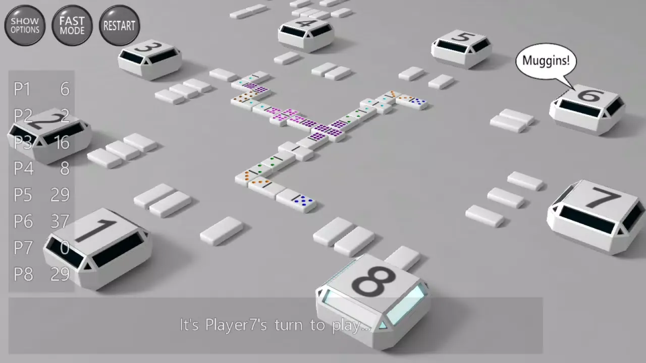 3D Dominoes Screenshots