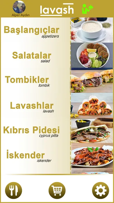 Captures d'écran de Lavash Mobile Sipariş