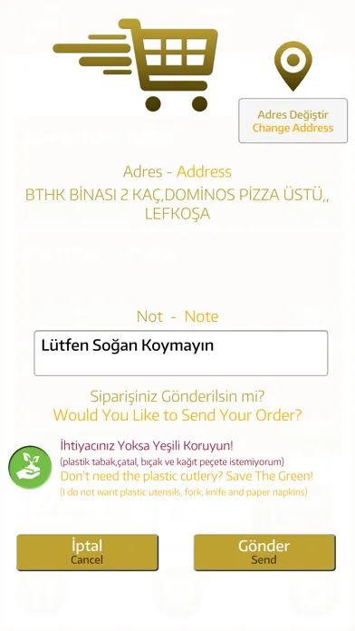 Captures d'écran de Lavash Mobile Sipariş