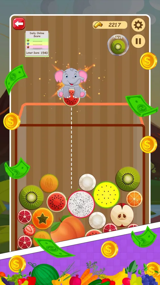 Merge Peach - Fruit Merge Screenshots
