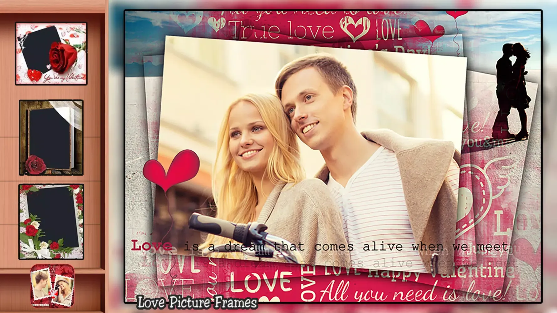 Ảnh chụp màn hình của Love Photo Frames