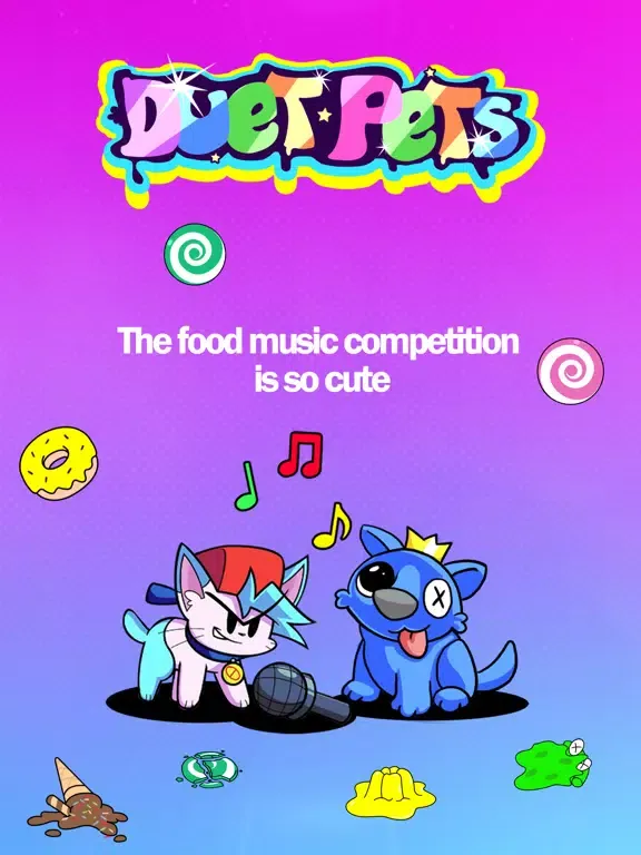 Скриншоты Duet Pets Cute Music iPad 