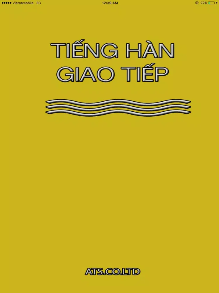 تصاویر Tiếng Hàn Bỏ Túi iPad 