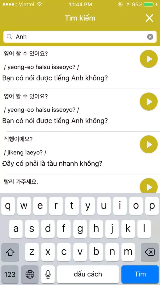 تصاویر Tiếng Hàn Bỏ Túi
