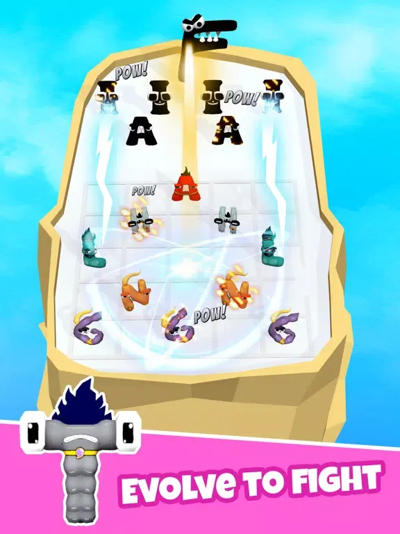 ภาพหน้าจอของ Merge Super Alphabet Vs F Lore iPad 