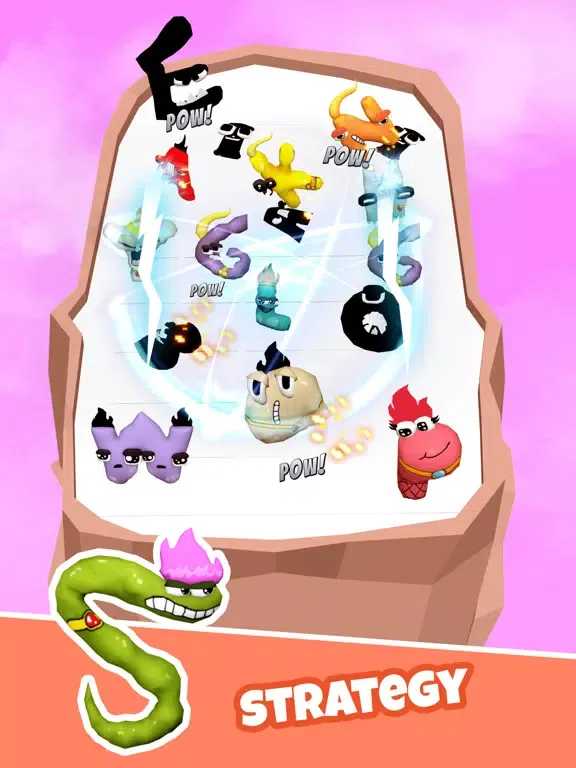 ภาพหน้าจอของ Merge Super Alphabet Vs F Lore iPad 